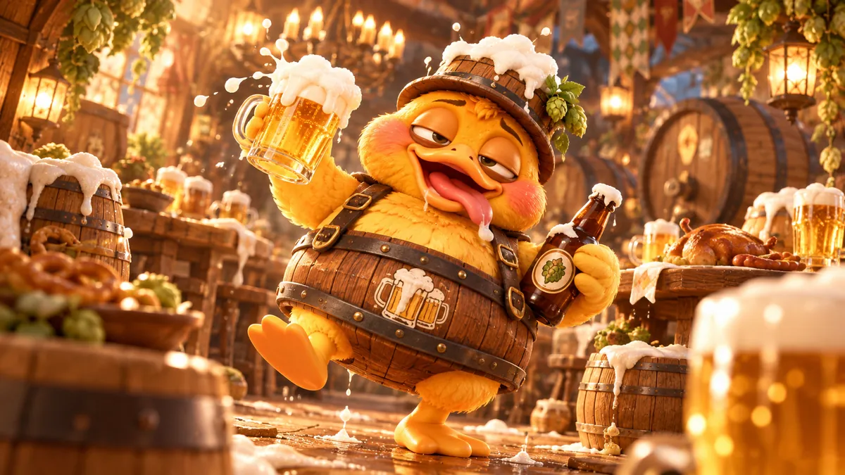 啤酒鸭场景图
